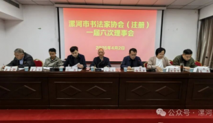 漯河市书法家协会（注册）一届六次理事会召开